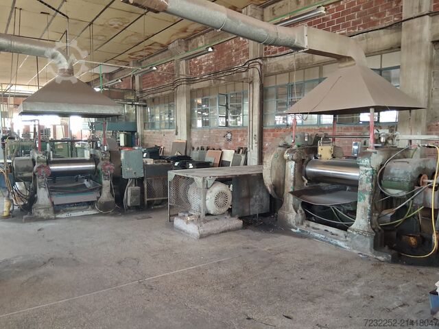 Máy cán trộn mở cho cao su và nhựa Kim Ho Sheng Industrial Co Ltd ROLL 16x42 ''  L