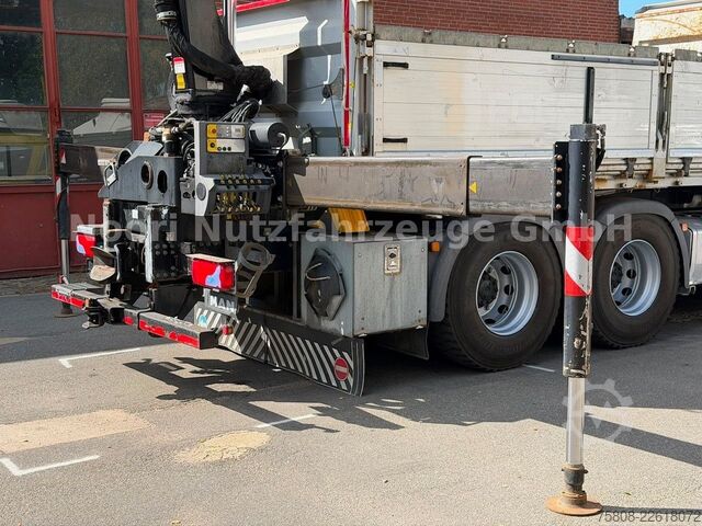 شاحنة قلابة MAN TGX 33.500 6x4 Kipper Kran PK19.001 Funk Greifer