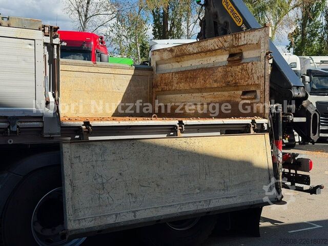 شاحنة قلابة MAN TGX 33.500 6x4 Kipper Kran PK19.001 Funk Greifer