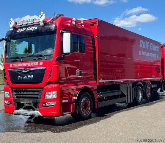 Beverage truck MAN TGX 26.580 XLX / LBW / LENKAHSE / D 38 MOTOR