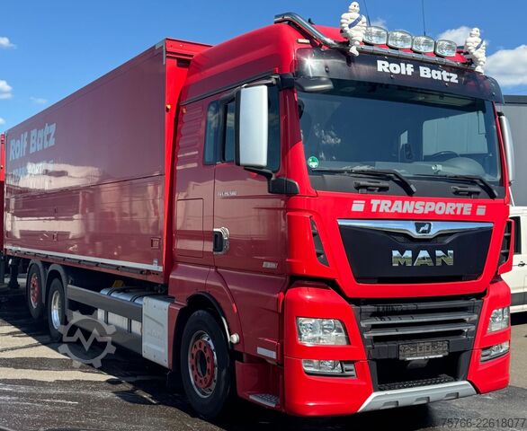 Beverage truck MAN TGX 26.580 XLX / LBW / LENKAHSE / D 38 MOTOR