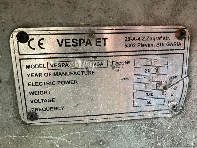 Granulator Vespa ET 40/60 VGA