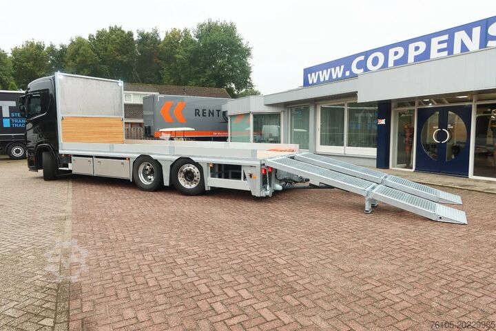 Biltransportør Scania R 500 6x2 Blackline Machine transporter