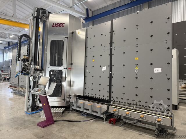 Automatisk glasskant-slipemaskin LISEC KSR-25 + WRA-1000