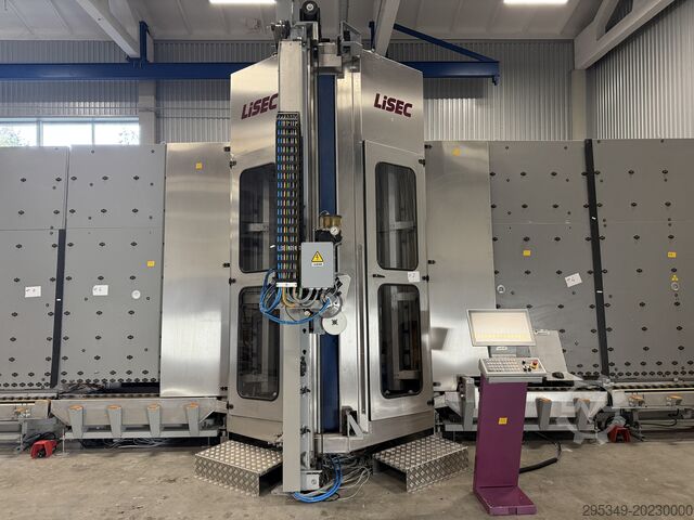 Automatisk glasskant-slipemaskin LISEC KSR-25 + WRA-1000
