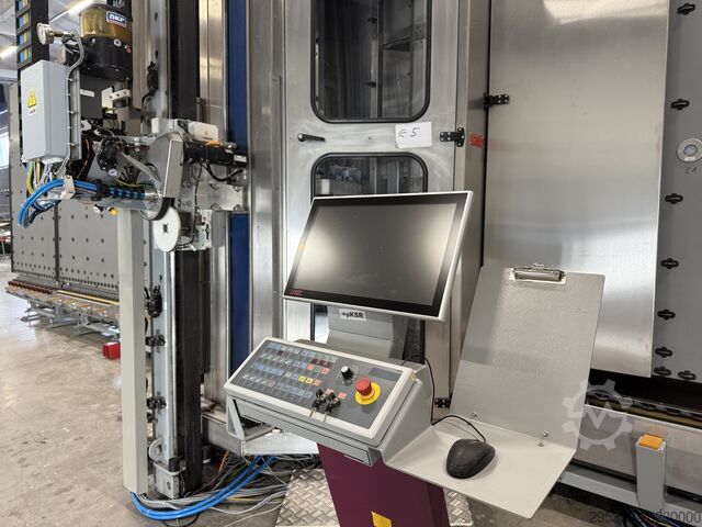 Automatisk glasskant-slipemaskin LISEC KSR-25 + WRA-1000