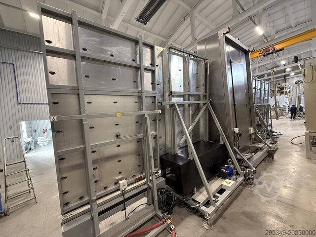 Automatisk glasskant-slipemaskin LISEC KSR-25 + WRA-1000