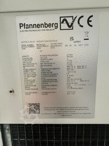 Coolant unit Pfannenberg Kühler