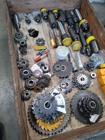 Portaherramientas Sandvik Scheibenfräser + Aufnahmen Konvolut