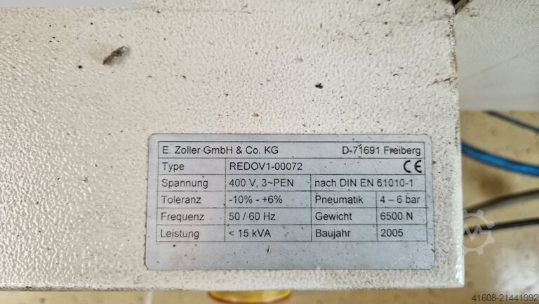 Συσκευή προρύθμισης εργαλείων CNC ZOLLER Redomatic1