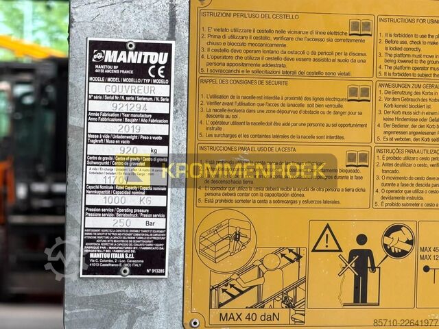 Teleskooplaadur Manitou PSR 2400 / 1000 3P