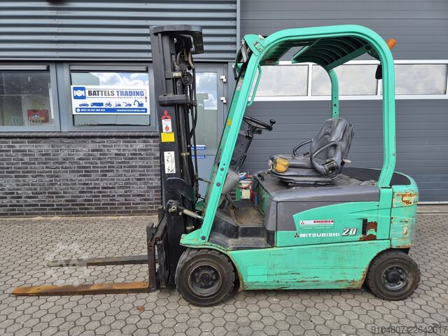 Gabelstapler Mitsubishi FB20CN, Triplexmast, Freelift, Sideshift
