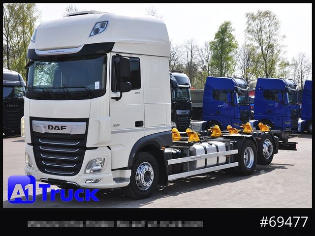 Lastebil med utskiftbar overbygning DAF XF 480 Intarder, Multiwechsler 2x AHK