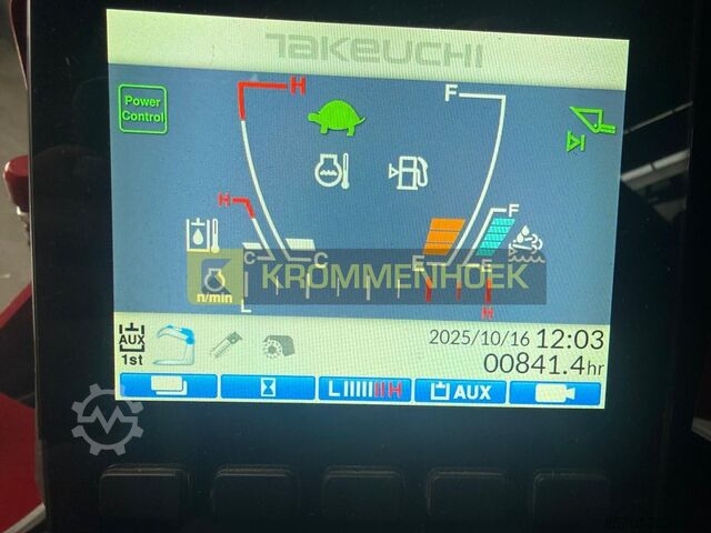 Cargadora sobre orugas Takeuchi TL 12 V-2 High Flow | Airco
