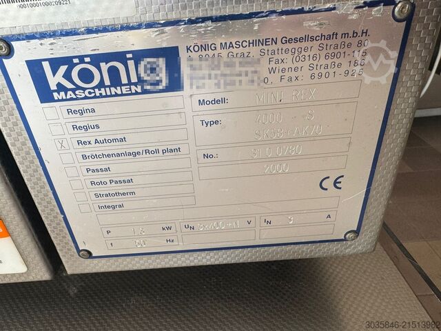 Kuklite tootmise masin König Mini Rex g2000