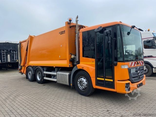 Śmieciarka MERCEDES-BENZ Econic 2630 Zoeller Medium Lenkachse