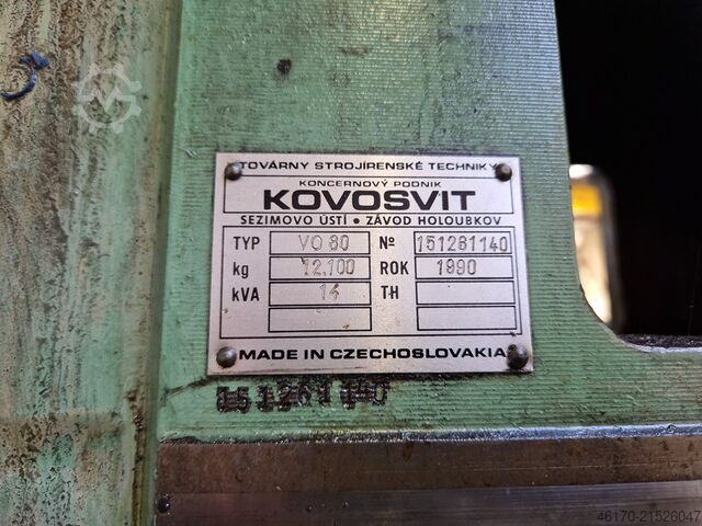 Taladro radial MAS VO 80