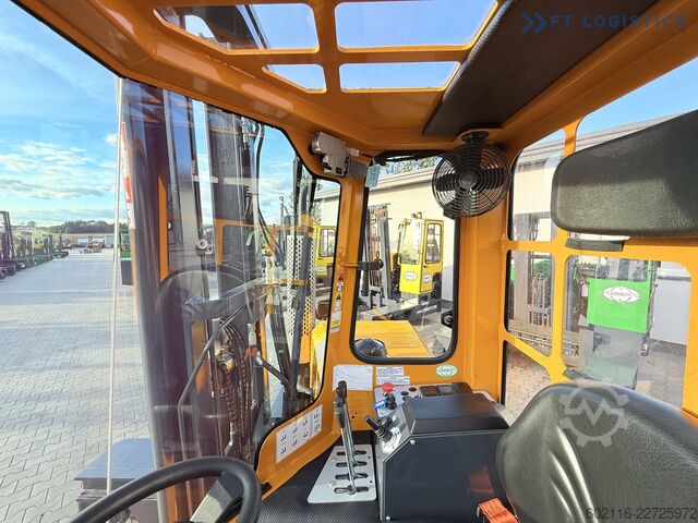 4方向フォークリフト Combilift C3000 GAS DUPLEX 4500 FREE LIFT CABIN