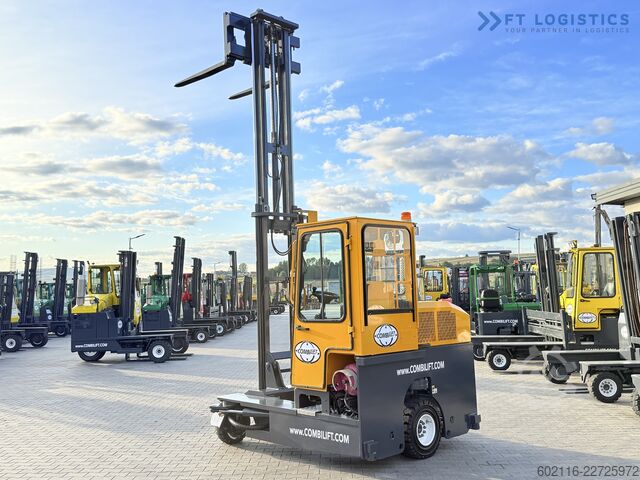 4方向フォークリフト Combilift C3000 GAS DUPLEX 4500 FREE LIFT CABIN
