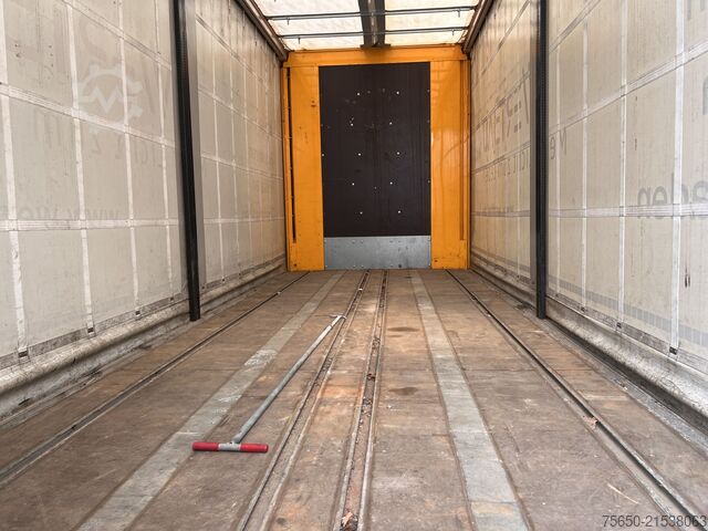 Открытый прицеп с тентом RUFA DHC 18-22  2 Achs Jumbo- Planenanhänger