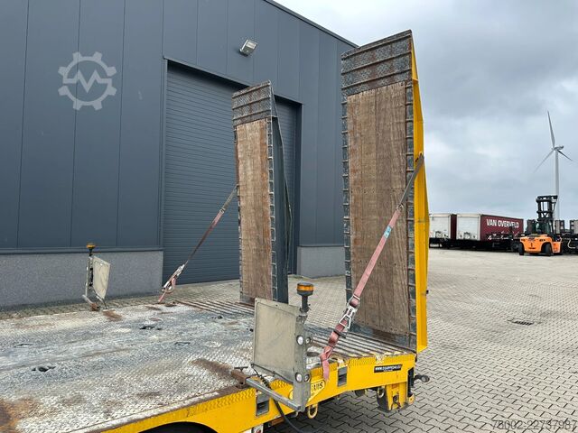  Broshuis E-2190/27 / 3-axle lowloader /  6,4m extendable...