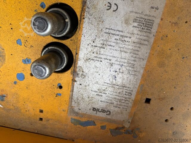  GENIE GS-2032 schaarlift schaar hoogwerker 2014 8mtr werkhoogte