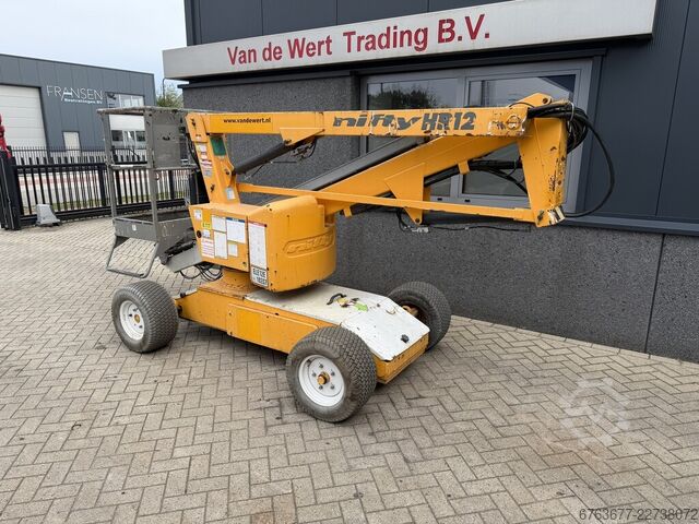  NIFTYLIFT HR12 NE Knikarmhoogwerker 4x2 Elektrisch 2012 12mtr werkhoogte