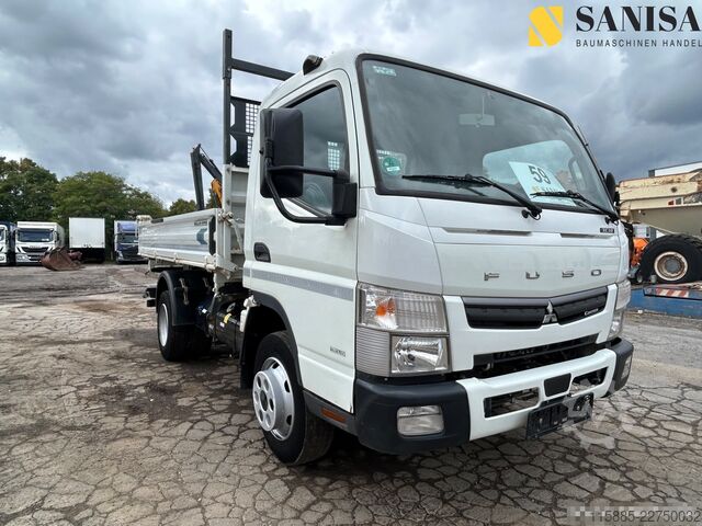 Volquete trilateral Mitsubishi Fuso Canter 7C18/Meiller 3 S.-Kipper/Kli