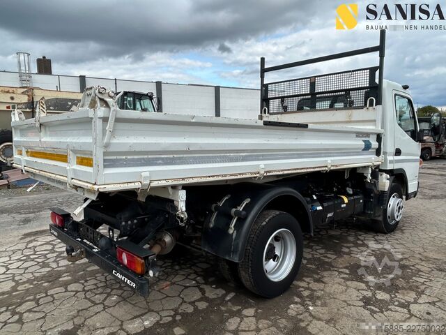 Volquete trilateral Mitsubishi Fuso Canter 7C18/Meiller 3 S.-Kipper/Kli