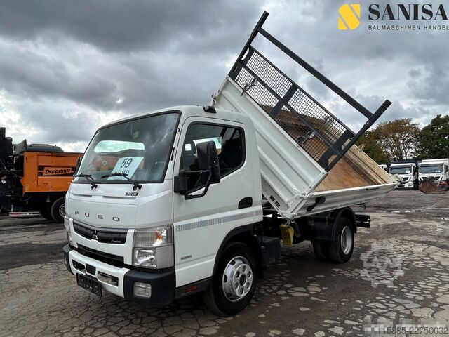 Volquete trilateral Mitsubishi Fuso Canter 7C18/Meiller 3 S.-Kipper/Kli