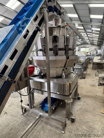 เครื่องชั่งน้ำหนักและสายพานลำเลียง 14 head multihead Screw weigher Model TY-P14