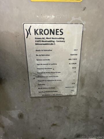 Système d'étiquetage Krones Autocol