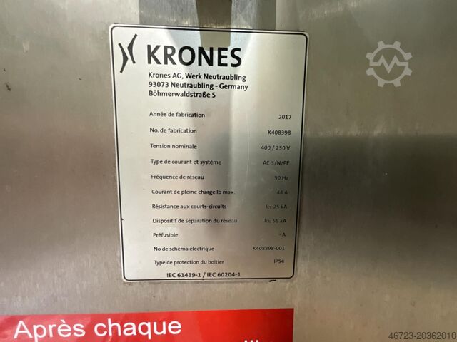 Système d'étiquetage Krones Autocol