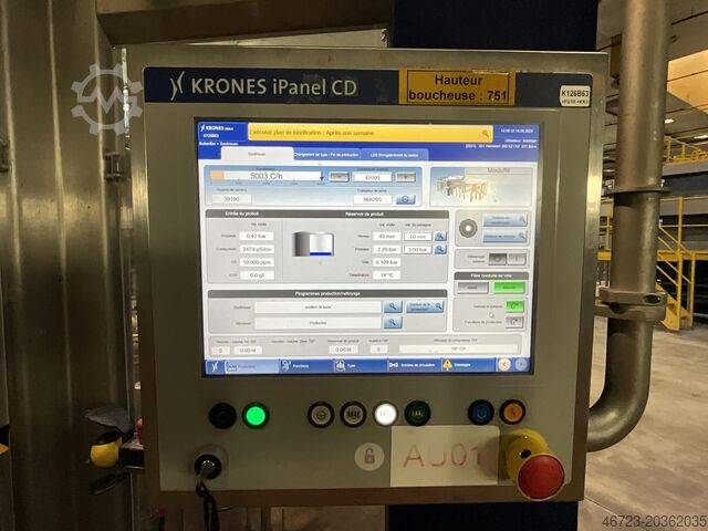 Container filling system Krones Modufill