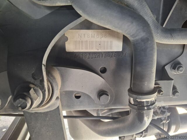 משאית ארגז MAN TGM 18-290 BL  - E6 - RIDEAU A DROITE