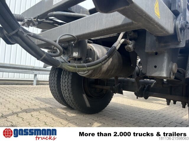 Afzetcontainer-aanhangwagen Hüffermann HAR 20.58, Abrollanhänger, Deichsel absenkbar