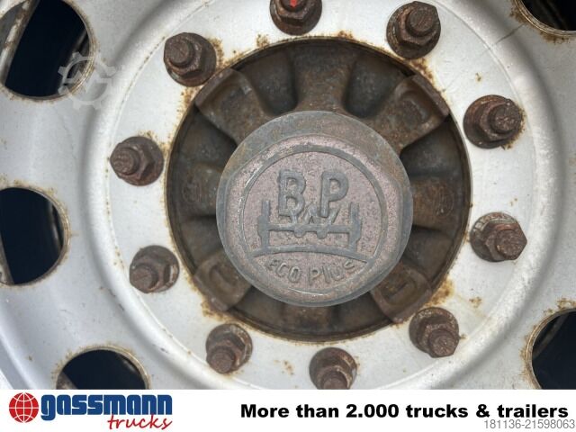 Afzetcontainer-aanhangwagen Hüffermann HAR 20.58, Abrollanhänger, Deichsel absenkbar