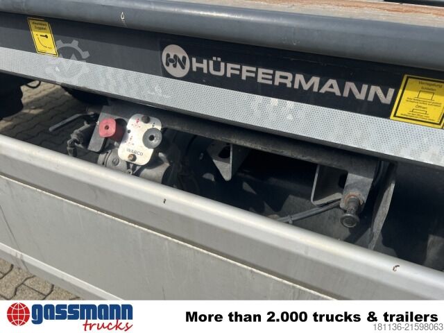 Afzetcontainer-aanhangwagen Hüffermann HAR 20.58, Abrollanhänger, Deichsel absenkbar