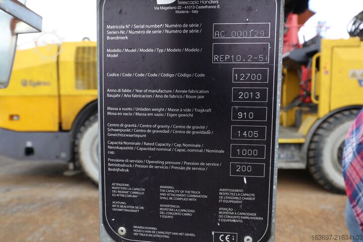 Telescopic loader Merlo RTH 5.18