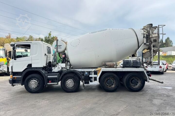 Betonmischer LKW SCANIA P450 8x4 Stetter 9m3
