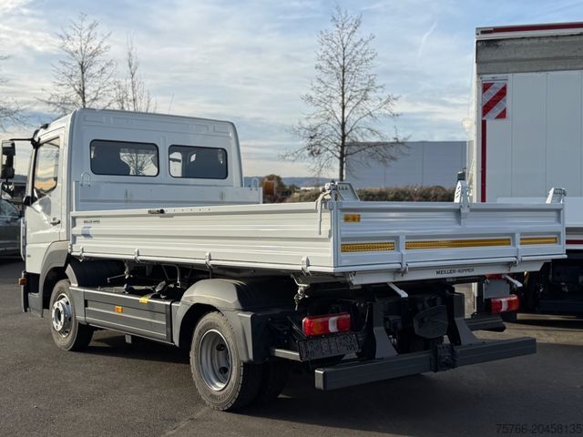 Three-way tipper van MERCEDES-BENZ ATEGO 818 / 2 x AHK / ORIGINAL KM !