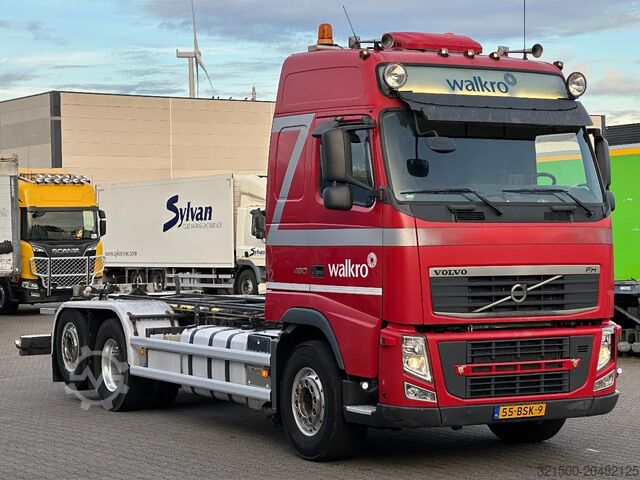 ืฉืืื ืขื ืชื ื ืื Volvo FH 460 EEV 6x2 Chassis Globetrotter Alcoa *NL-T...