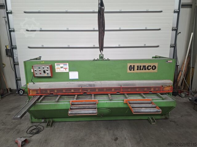 מספריים גליוטינה הידראוליות HACO TS 3006