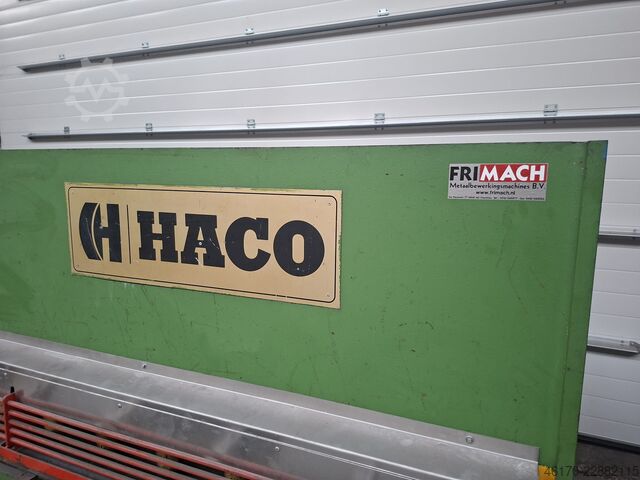 מספריים גליוטינה הידראוליות HACO TS 3006