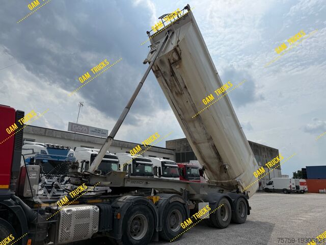 Kippsattelauflieger Menci SA740M KIPPER 26cbm 47Ton ABS