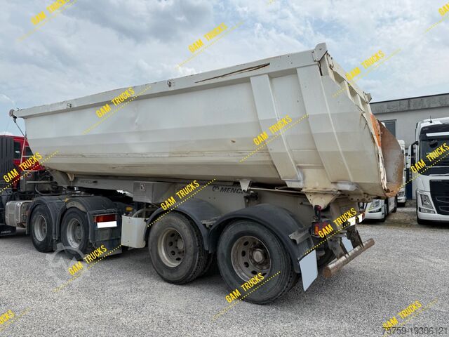 Kippsattelauflieger Menci SA740M KIPPER 26cbm 47Ton ABS