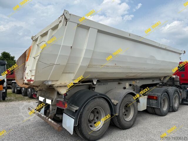 Kipper oplegger Menci SA740M KIPPER 26cbm 47Ton ABS