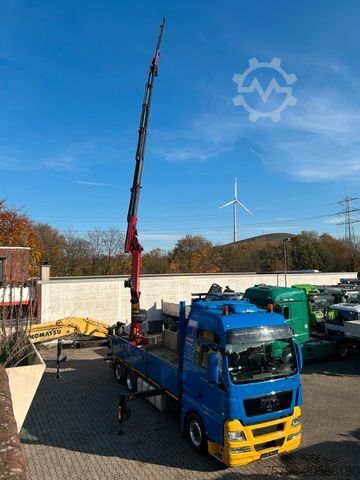 Autokran MAN 26.440 TGX Pritsche + PK 34002 + JIB
