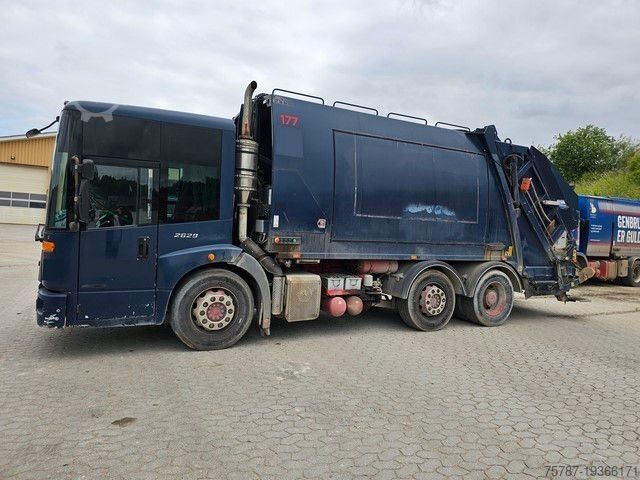 Skraldevogn MERCEDES-BENZ 2629 NTM 21 cbm, 6x2, 1 Kammer