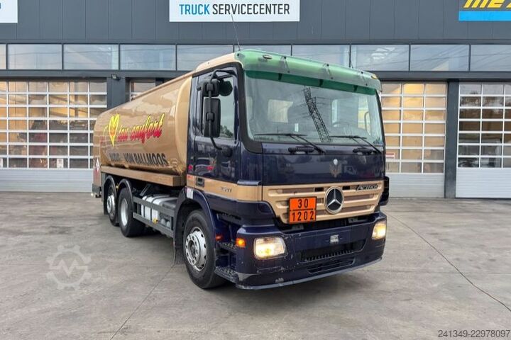 ট্যাঙ্কার ট্রাক MERCEDES-BENZ Actros 2541 6x2 21'000L 2 Kammern